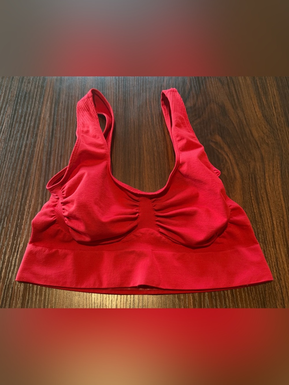 M/L Yitty Nearly Naked Shaping Midi Bra RED